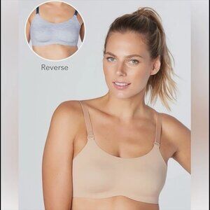 Knix Evolution Bra Beige/Grey Heather Size 6